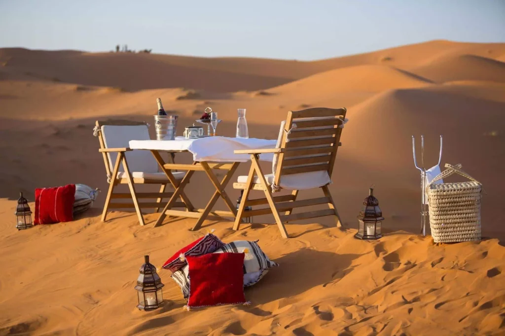 a mesmerizing Desert Expedition: 5-day desert expedition from Ouarzazate to Merzouga. Immerse yourself in the captivating beauty of Morocco's desert landscapes as you journey through historic kasbahs, lush oases, and geological wonders.