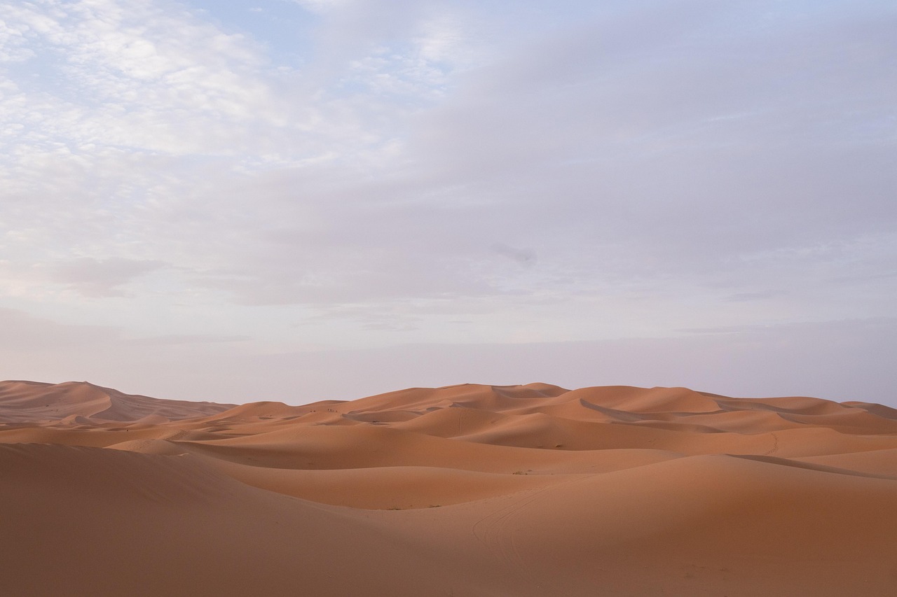 desert, merzouga, morocco, sand, landscape, sky, nature, colours, sand dunes, dunes
