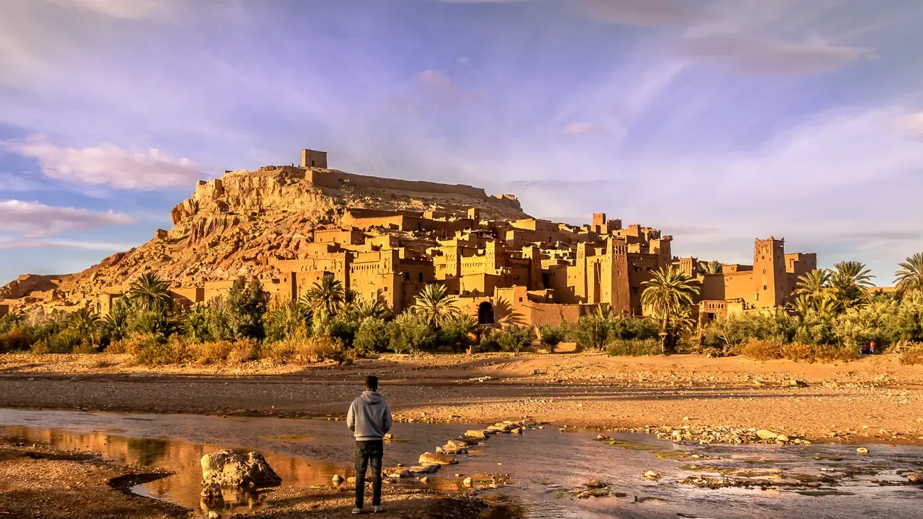 Traditional earthen architecture of Aït Ben Haddou