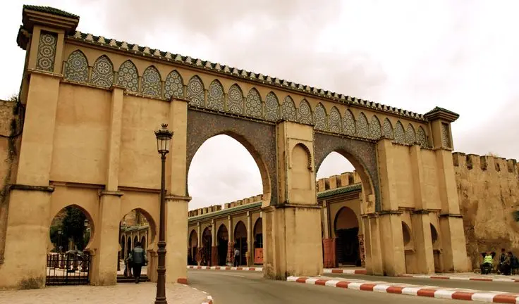 Meknes historic architecture