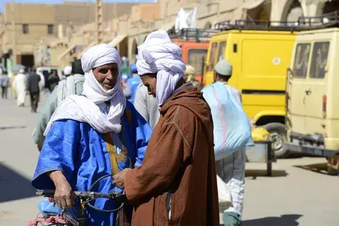 Road from Merzouga to Agdz