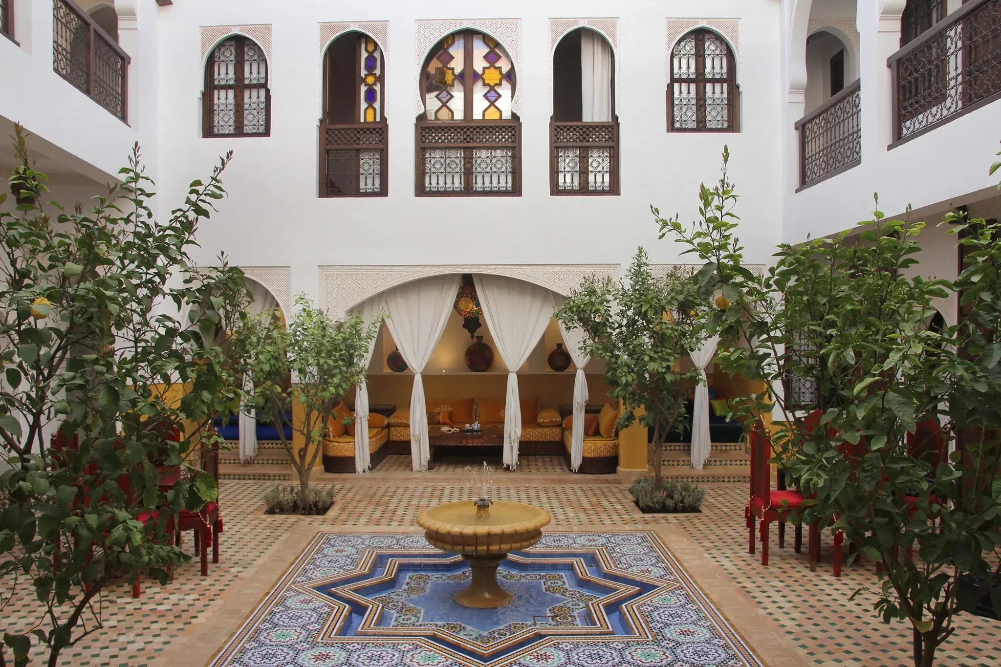 Traditional luxury riad in Marrakech