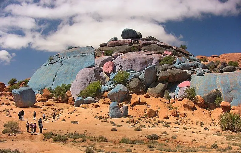 Tafraout Amazigh culture and Anti Atlas landscapes