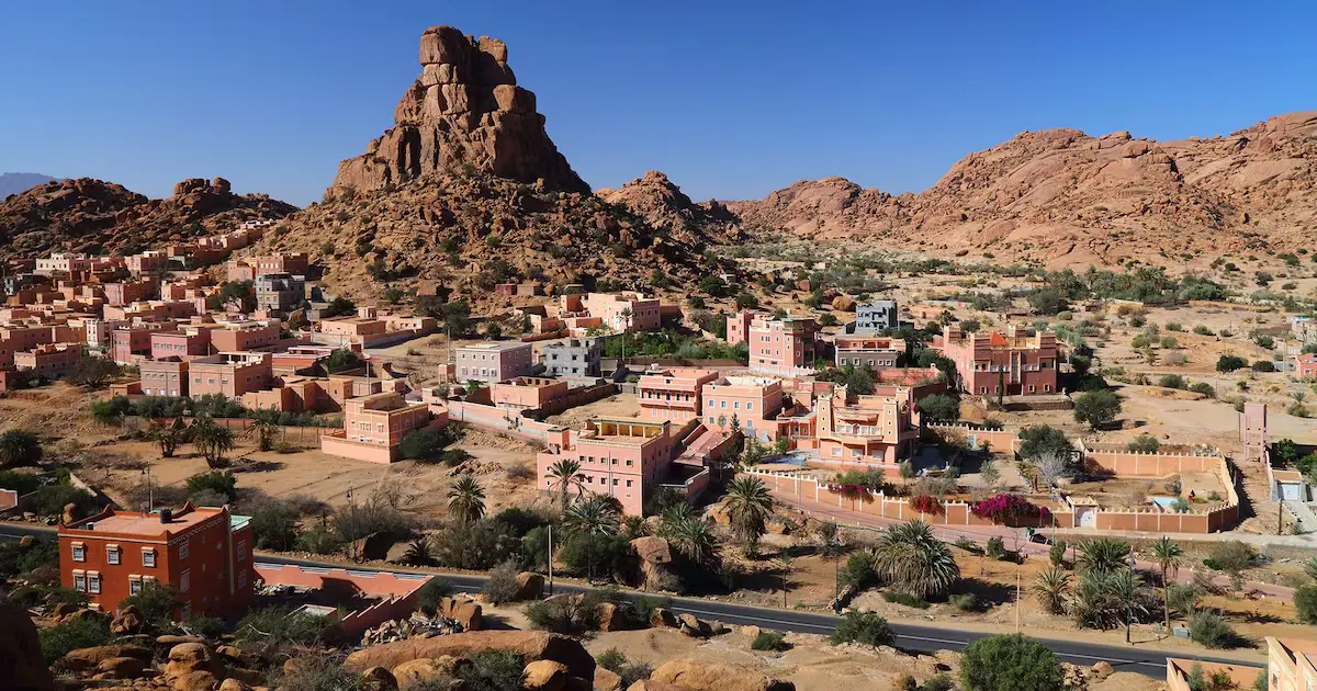 Road to Tafraoute