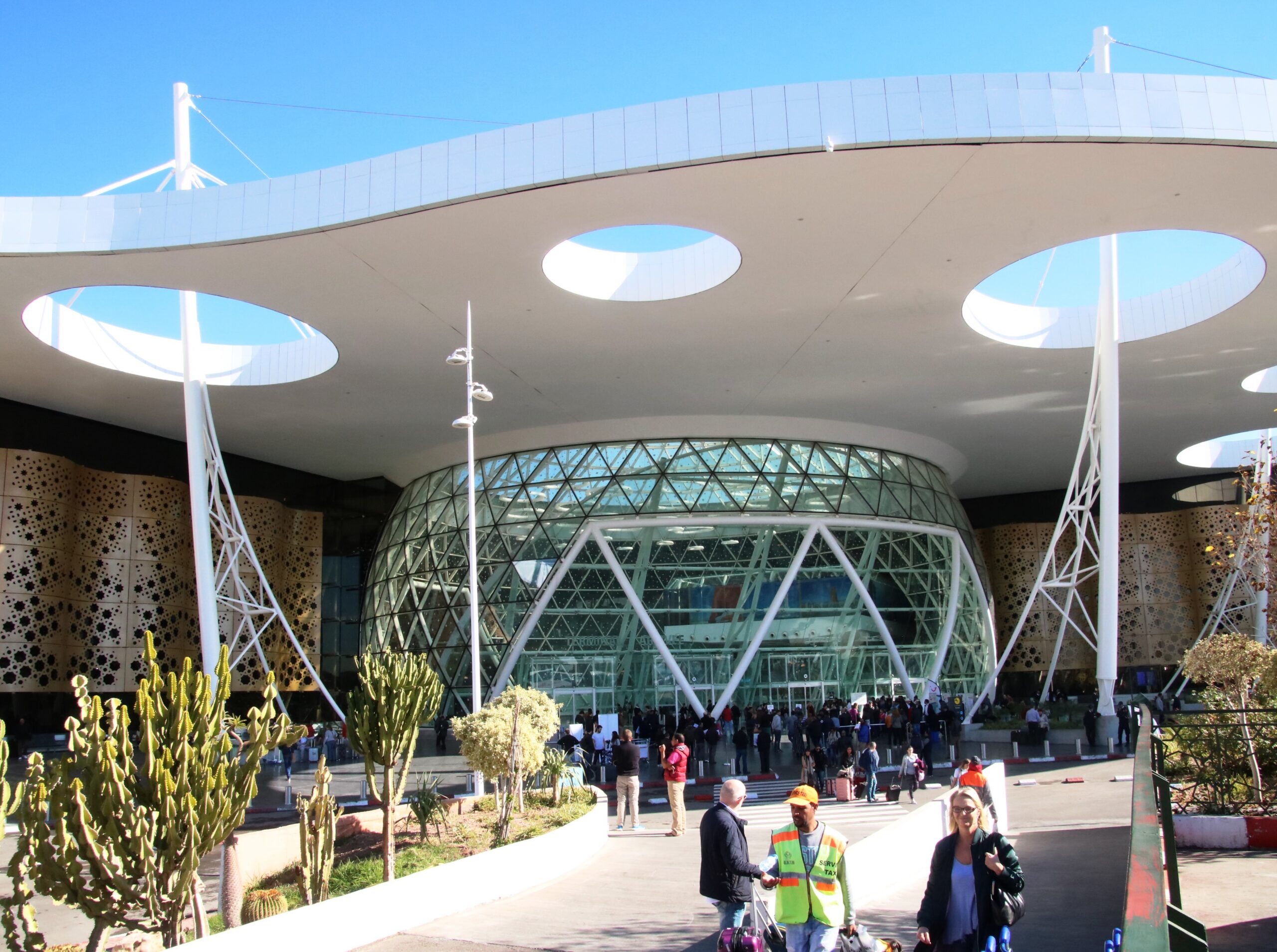 Marrakech Menara Airport departure