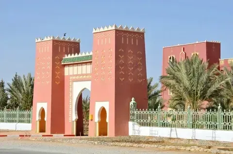 Erfoud on the route from Merzouga to Dadès