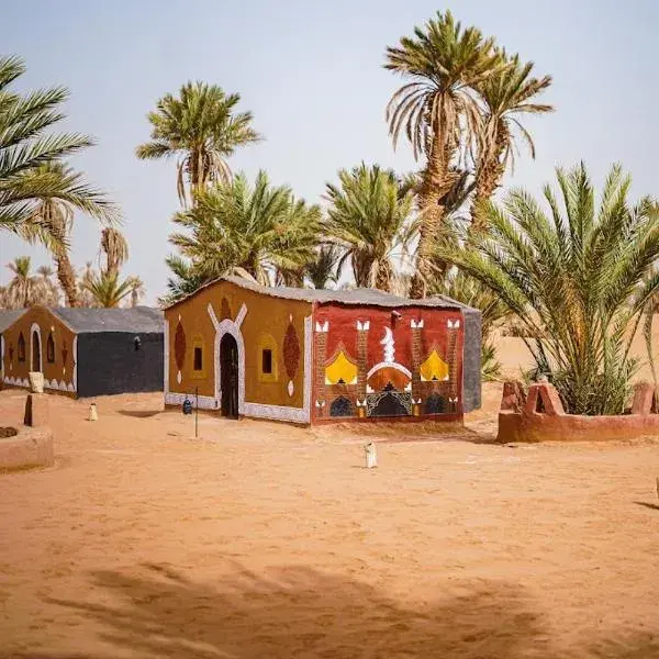 Desert camp near M'Hamid