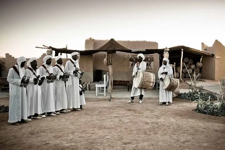 Gnawa music in Khamlia Morocco