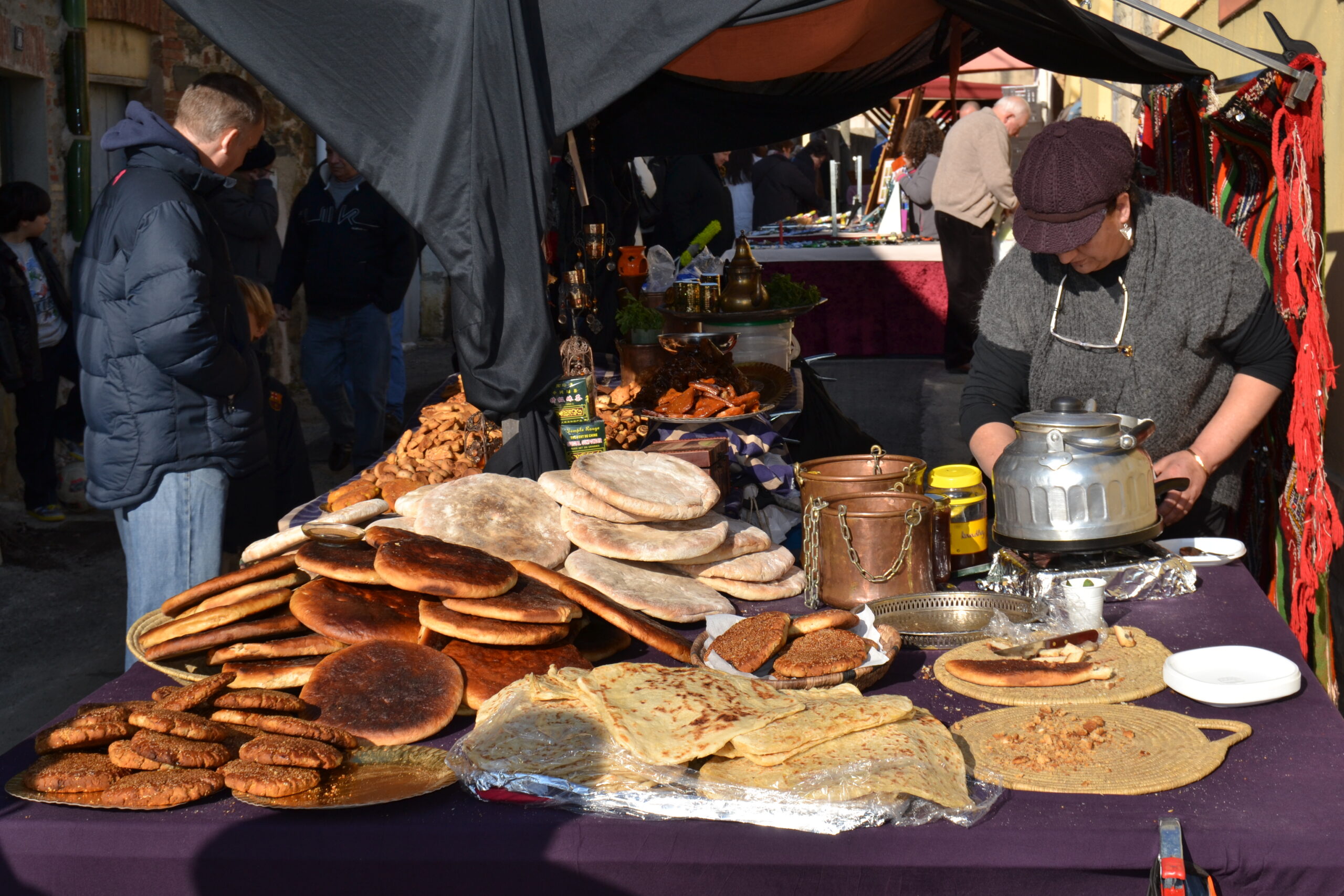 Traditional Moroccan bread