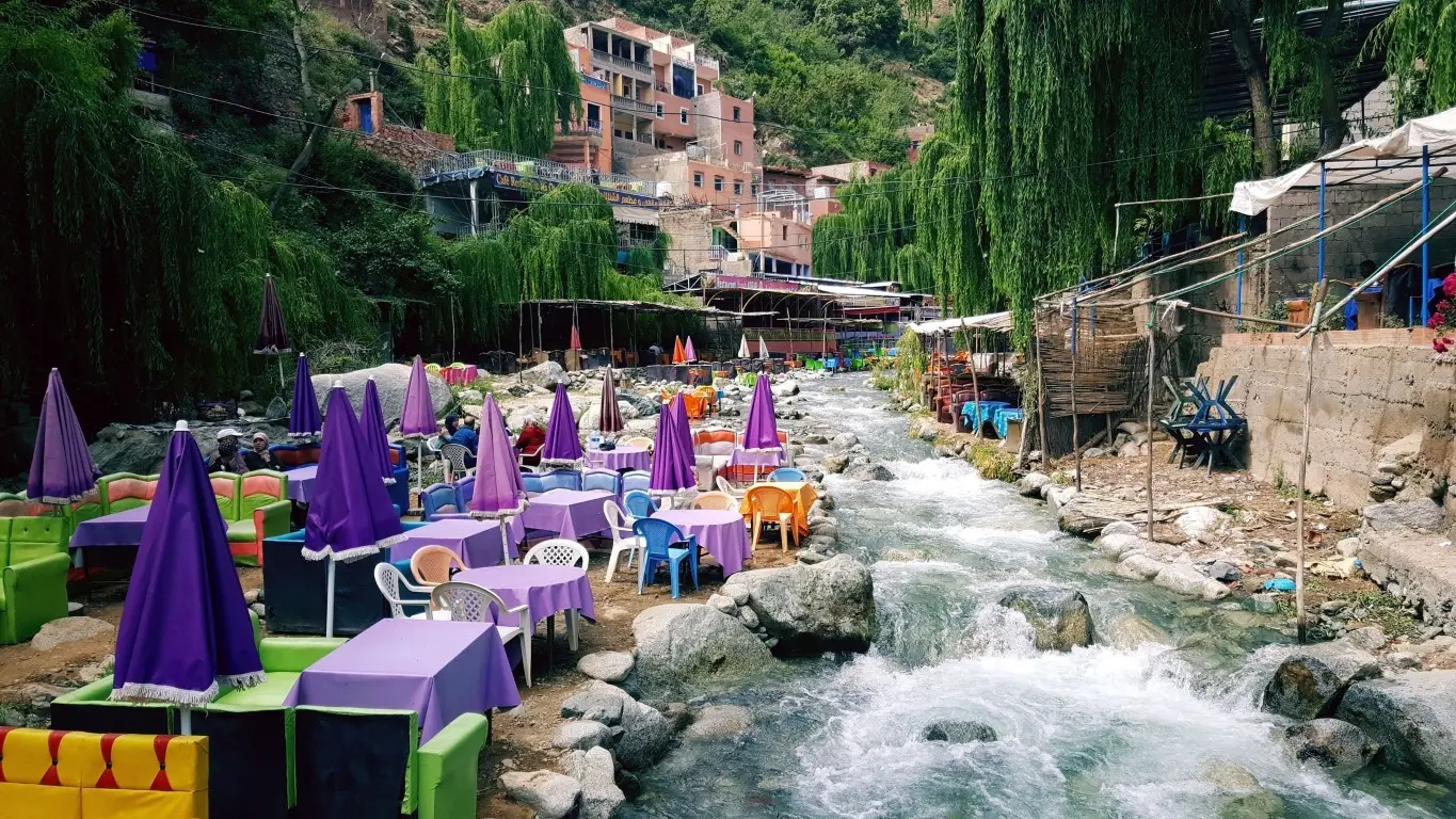 Ourika Valley Morocco Atlas Mountains landscape