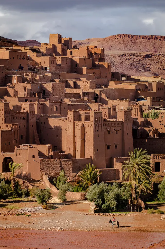 Ait Ben Haddou UNESCO ksar on route to Marrakech