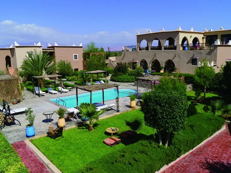 Traditional accommodation in Skoura Morocco