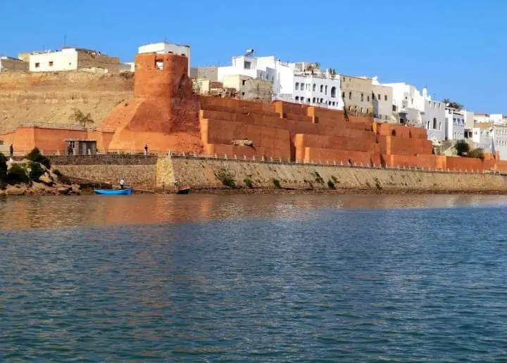 Azemmour historic Medina Oum Er Rbia River and Atlantic Morocco
