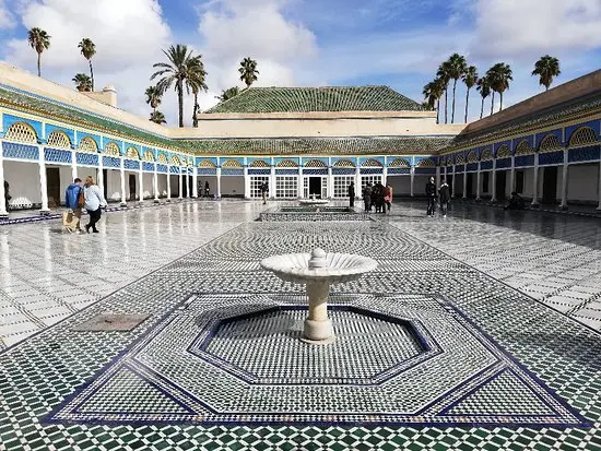 Bahia Palace Marrakech Moroccan architecture courtyards zellige and heritage