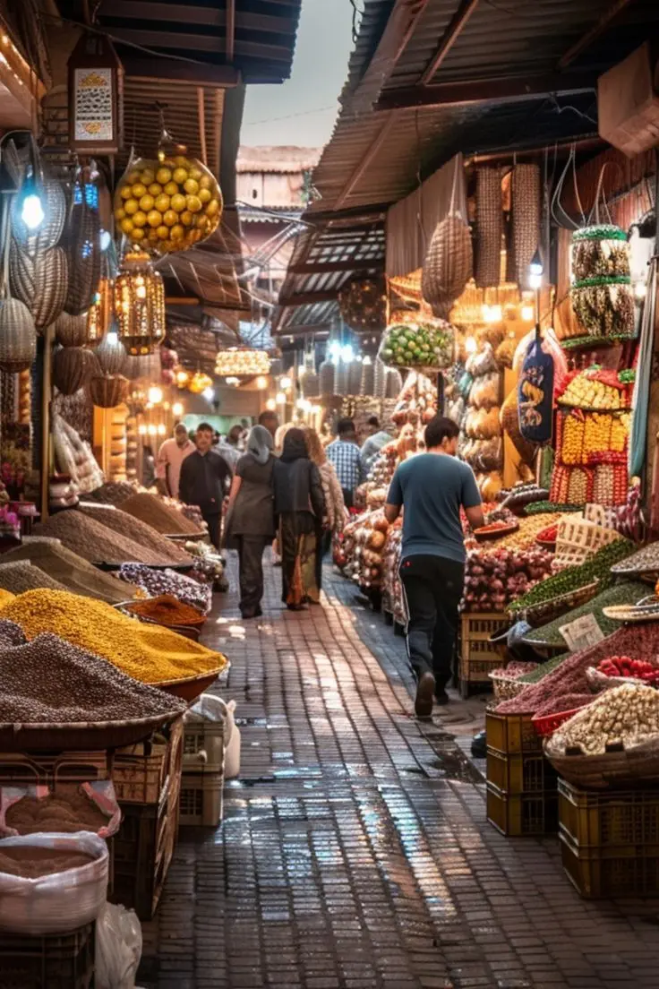 Moroccan food markets hospitality and everyday culture