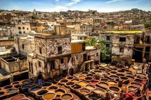 Fes el-Bali Medina historic streets traditional markets and local life