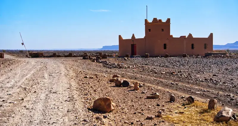 Foum Zguid desert landscape
