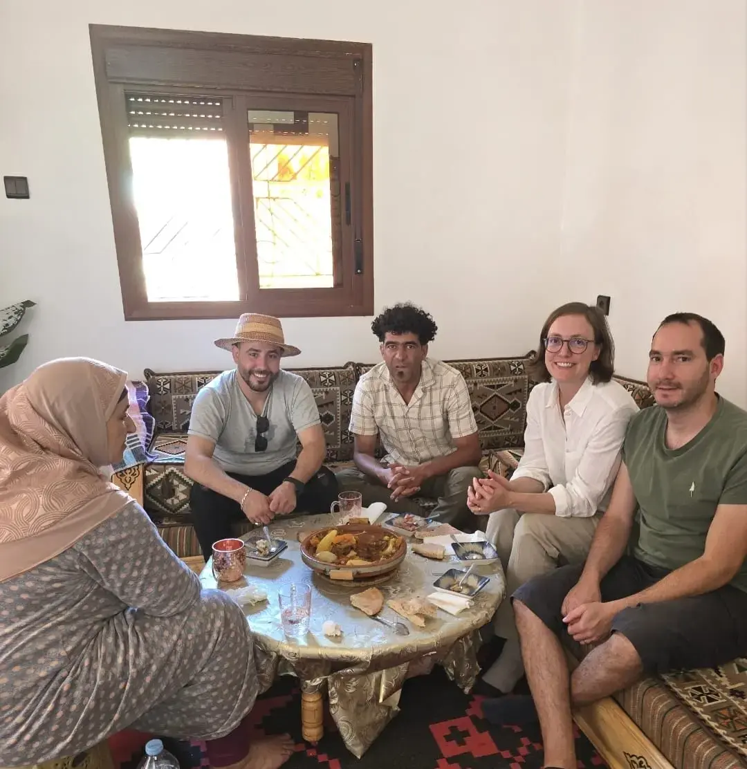 Lunch with a local family in Dades Morocco