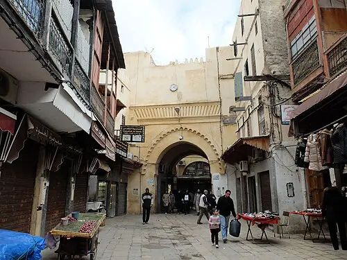 Fes Mellah Royal Palace gates Jewish heritage Moroccan architecture