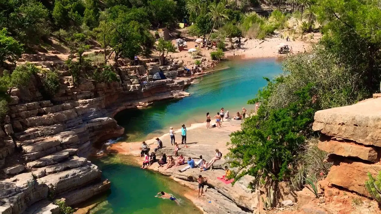 Paradise Valley on a private tour from Agadir