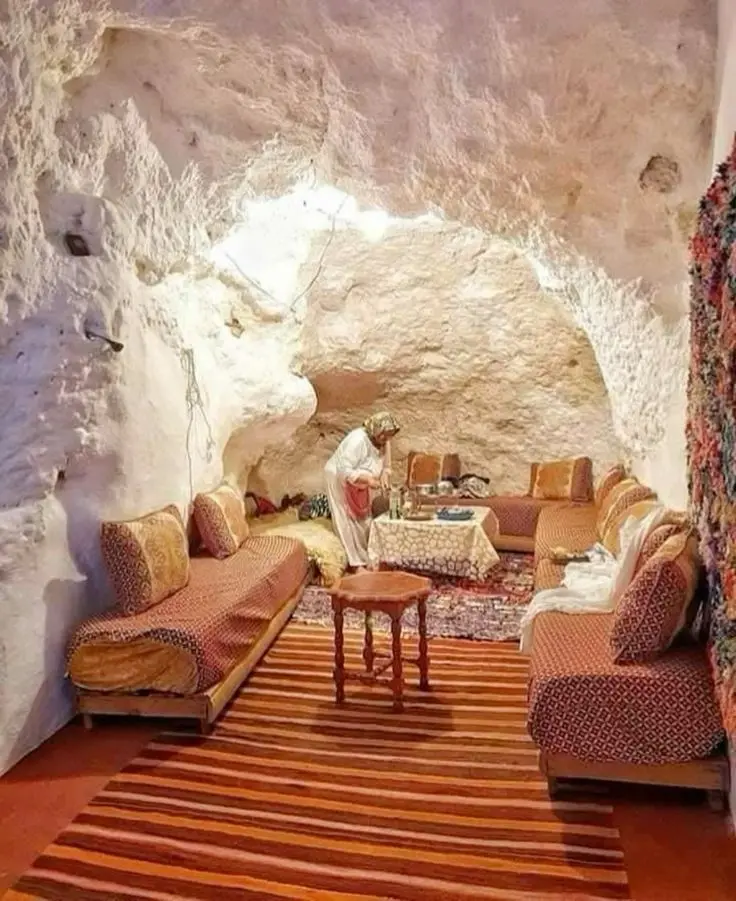 Sefrou and Bhalil Amazigh culture cave homes local Morocco near Fes
