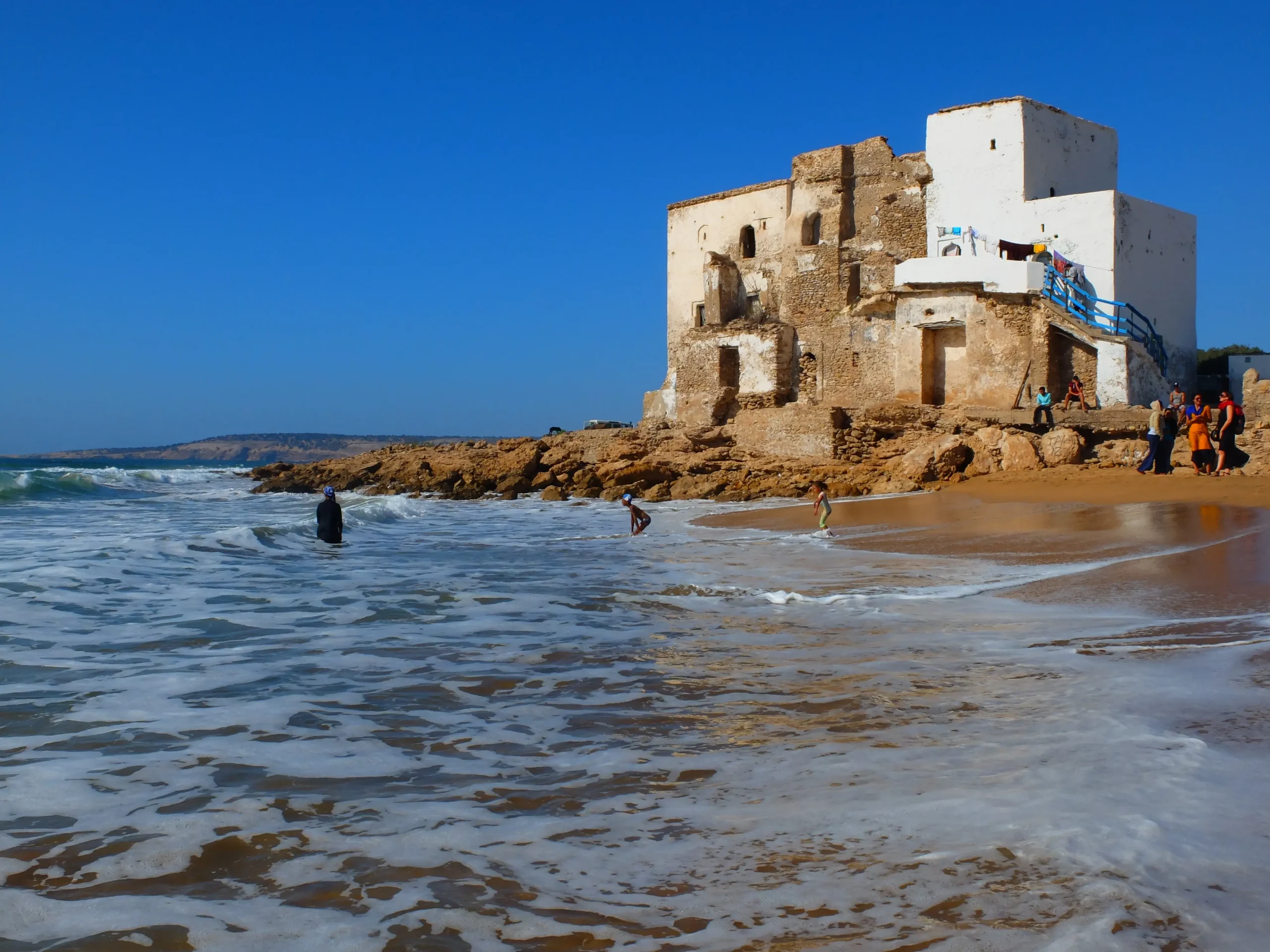Sidi Kaouki beach south of Essaouira Morocco