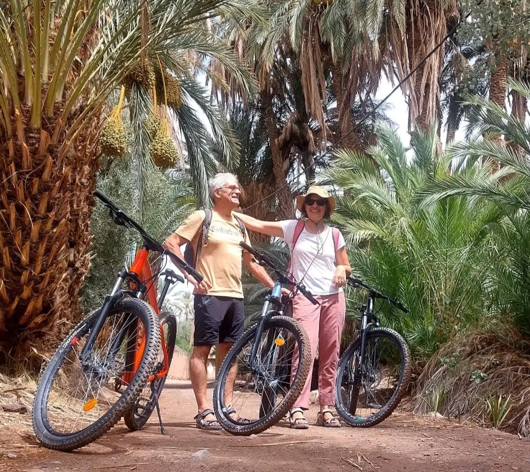 Skoura Oasis cycling experience Morocco