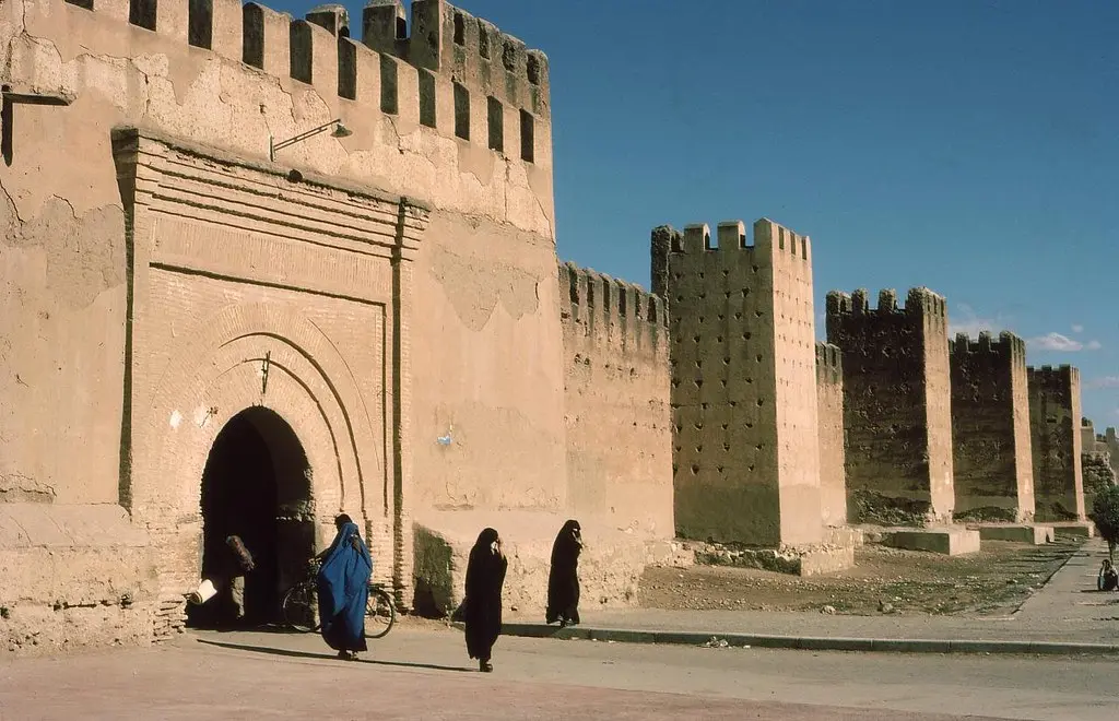 Taroudant historic walls before returning to Agadir